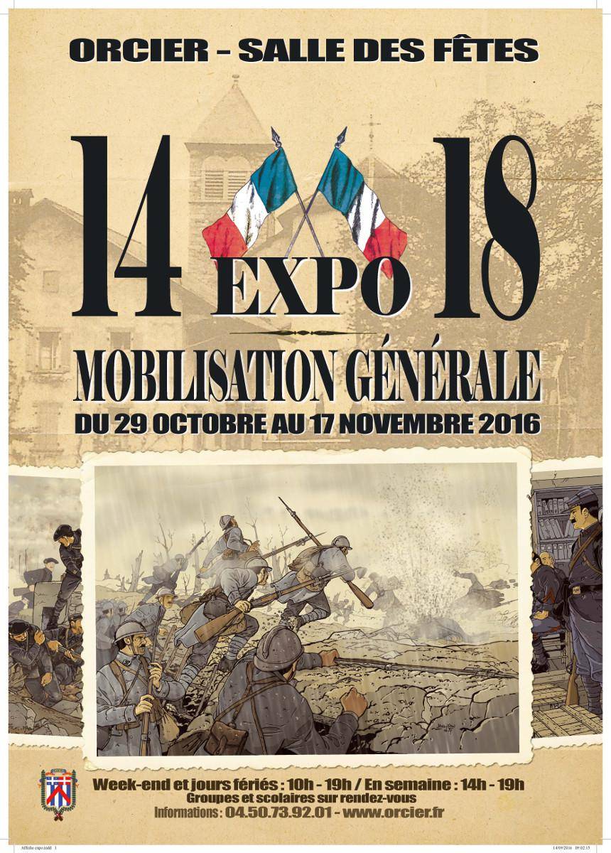 Affiche Expo 14-18